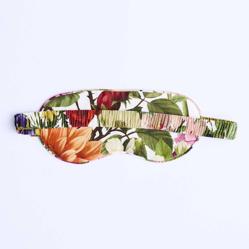 Kip&Co Cottage Garden Silk Eye Mask image number 1